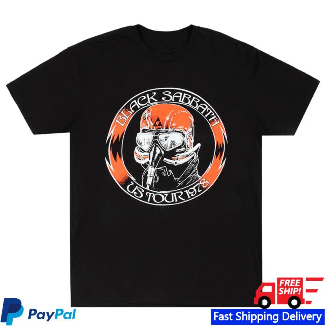 Black Sabbath Apparel Shop Never Say Die 1978 Tour Tee Shirt