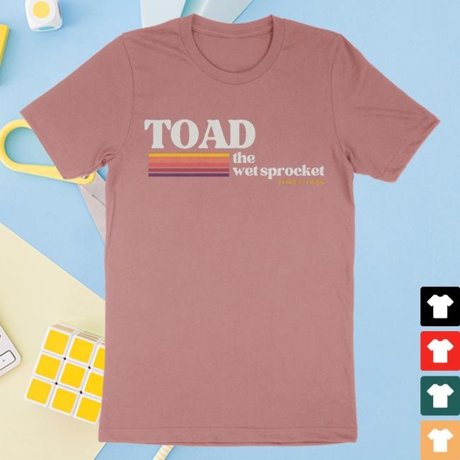 Toad The Wet Sprocket Warm Vibes Logo Shirts Official Merch Store