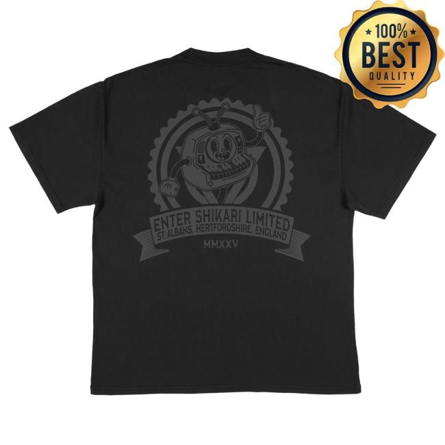 Official Enter Shikari Rubber Hose Stealth Sparky Hot Shirt