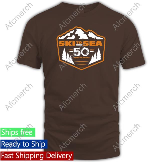 Ski To Sea 50 Years Of Racing Shirt