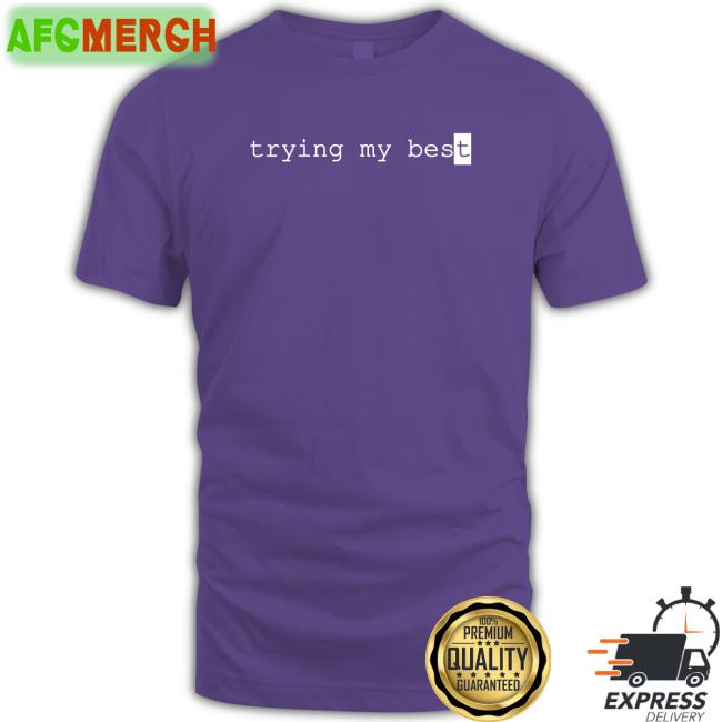 Trying My Best Hat Jarvis Johnson Merch Store