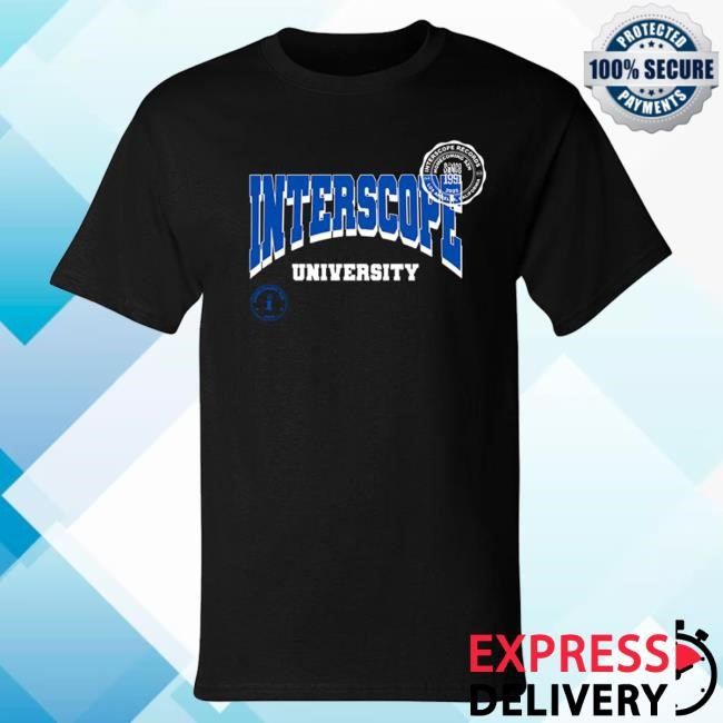 Official Interscope Blue University Hood