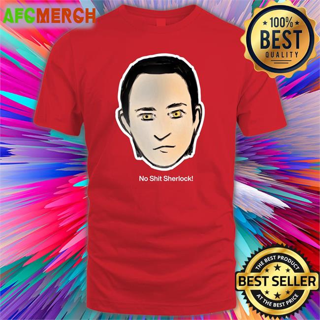 Roxcraft Brent Spiner No Shit Sherlock T Shirt