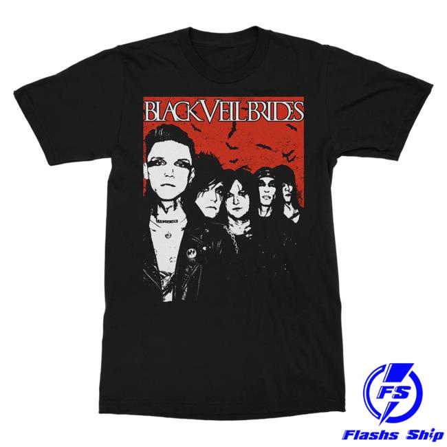 Official Black Veil Brides Merch Store Black Veil Brides Saints Of The Blood Top Shirt Black Veil Brides Clothing Shop