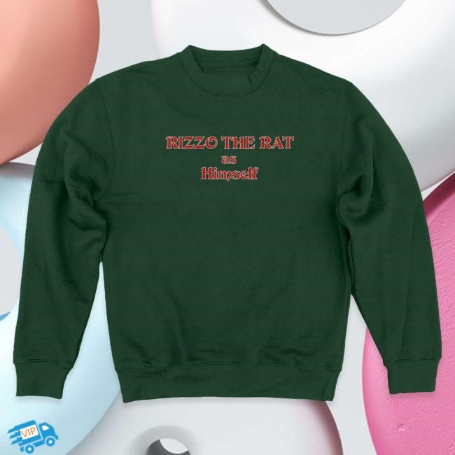 Official Super Yaki Rizzo The Rat As Himself Sweatshirt SuperYaki