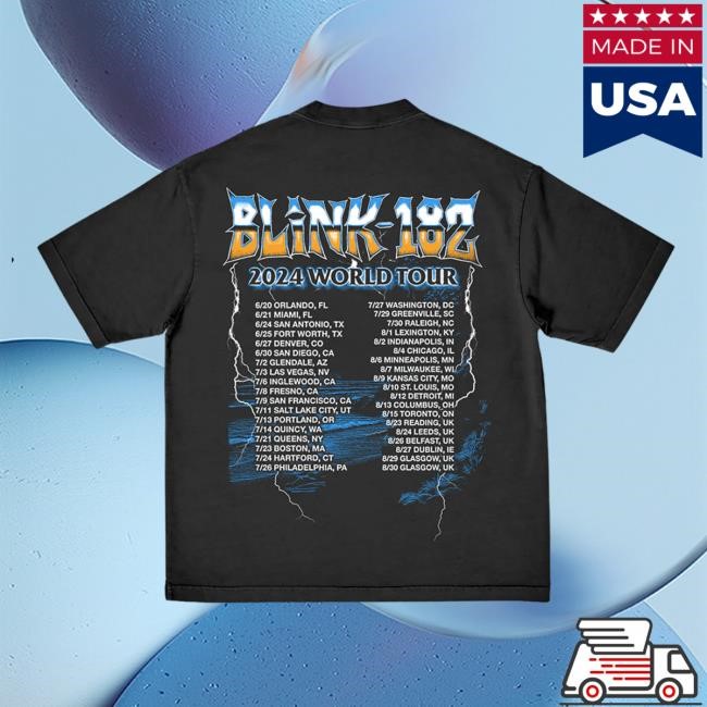 Eagle Tour Tee - Blink-182 Official Store: Shop Merchandise
