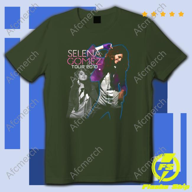 Official Selena Gomez 2010 Tour Shirt