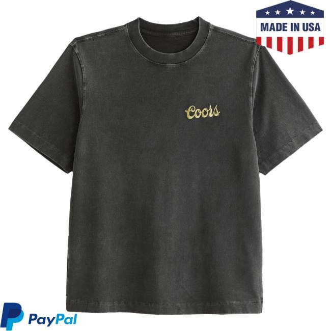 Official Official Abercrombie And Fitch Apparel Clothing Merch Premium Heavyweight 2.0 Coors Graphic New Shirt Abercrombiefitch Store Shop