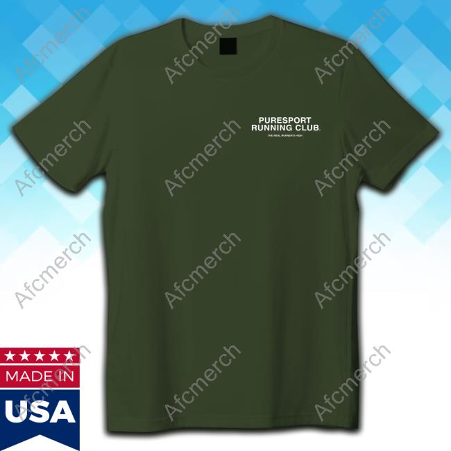 Official Puresport Merch Puresport Running Club The Real Runner's High T Shirt