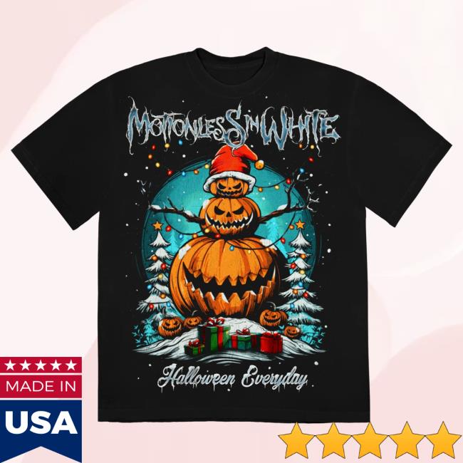Motionless In White Merch Halloween Everyday T-Shirt