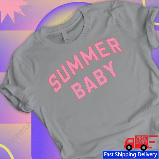 Official Jonas Brothers Summer Baby Collegiate Tee Shirt