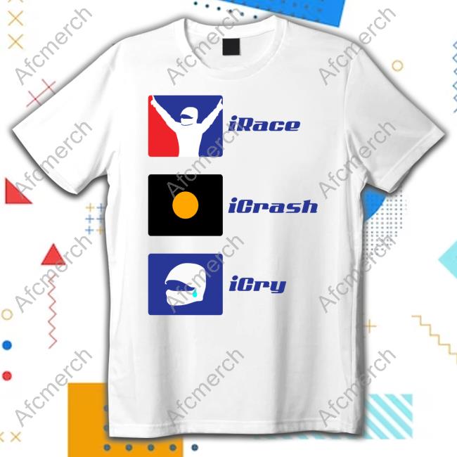 Official Basic Ollie Alistair Irace Icrash Icry Tee