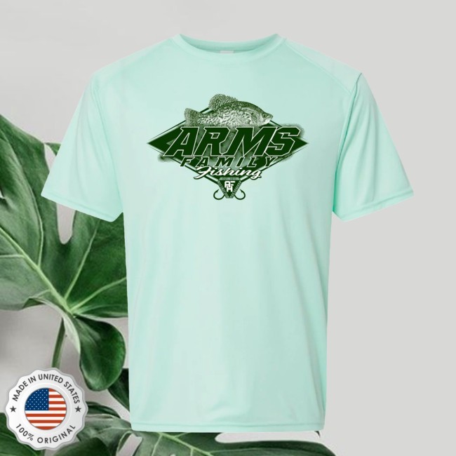 AFH Crappie Fishing Shirt Arms Family Homestead