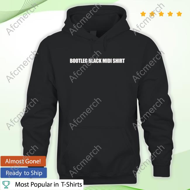 Bootleg Black Midi Shirt