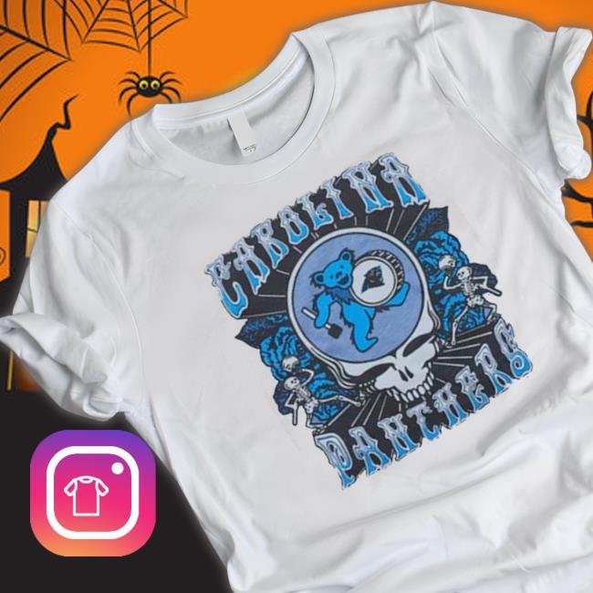 NFL x Grateful Dead x Carolina Panthers Hooded Sweatshirt
