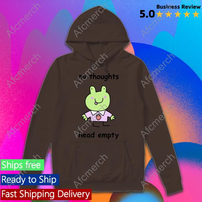 Stinky Katie Merch No Thoughts Head Empty T Shirt Stinkykatie