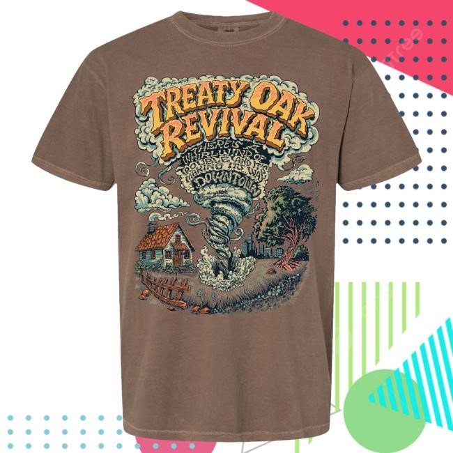 Official Treaty Oak Revival Merch Store Nader Shirt