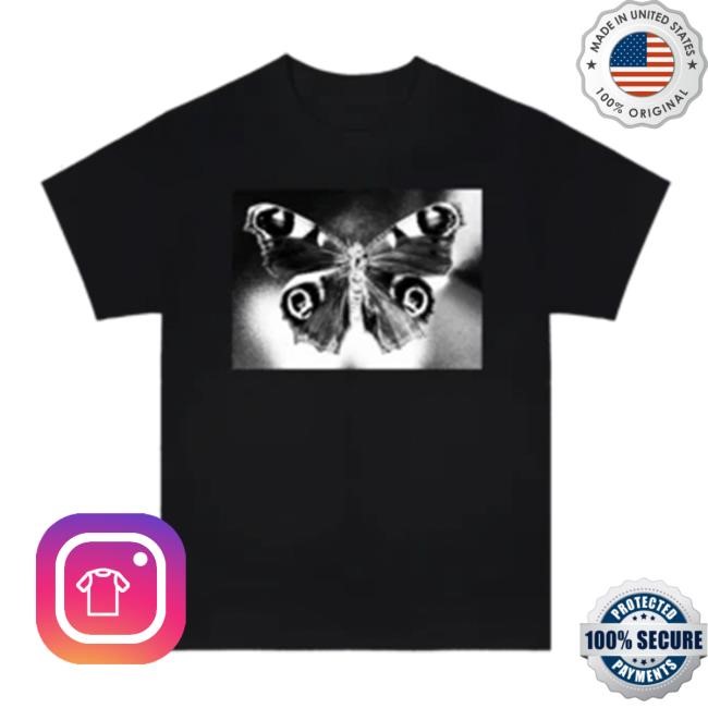 Kaytranada Butterfly T Shirt Black