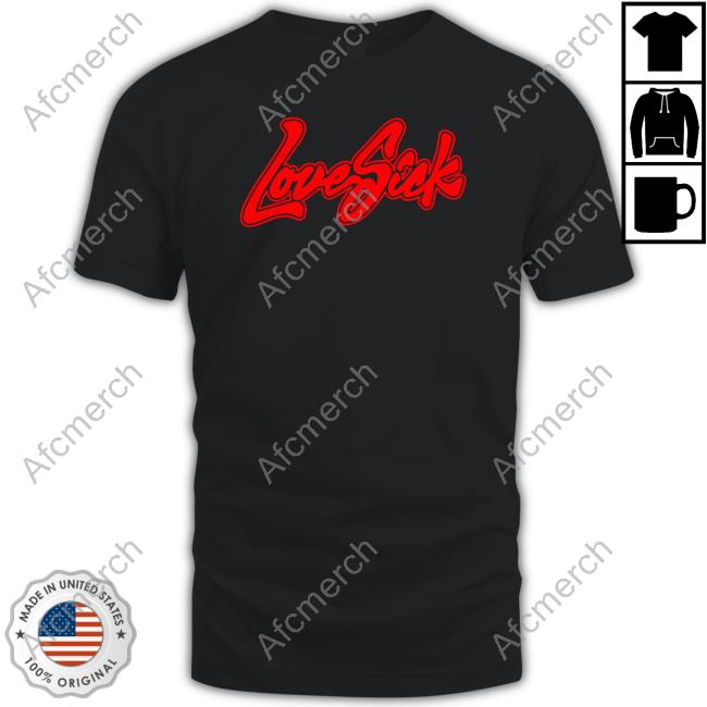 Don Toliver Merch Love Sick Logo Black Crewneck Sweatshirt