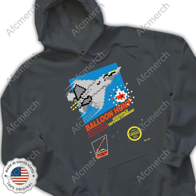 Balloon Hunt Shirt Balloon Hunt An 8-Bit Fighter Jet & Aerospace Enthusiast Shirt