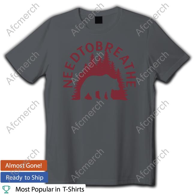 Needtobreathe Merch Bear In The Woods T-Shirt