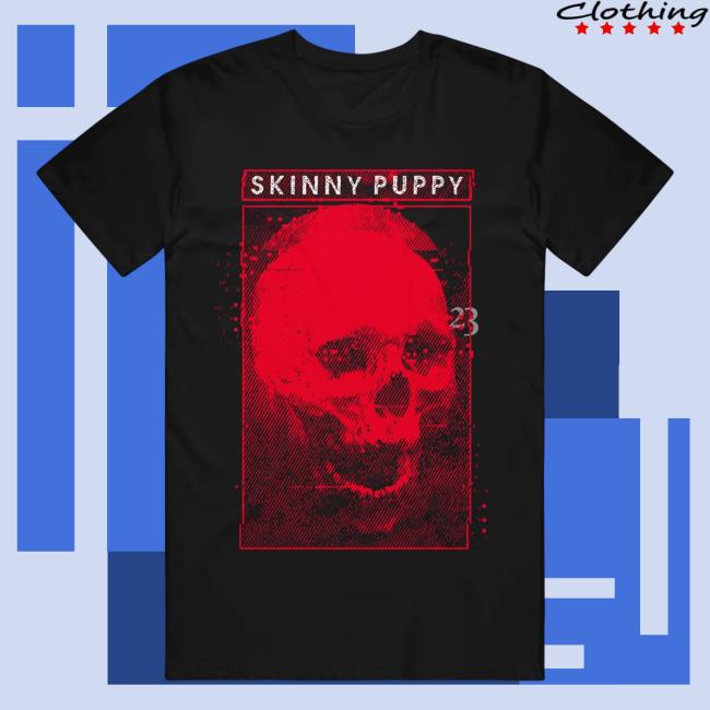 Official Skinny Puppy Merch Revision Black Hot Shirt