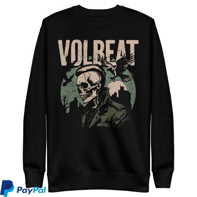 Official Volbeat Merch Store Shop Volbeat Sixteen Dollars Long Sleeve Tees