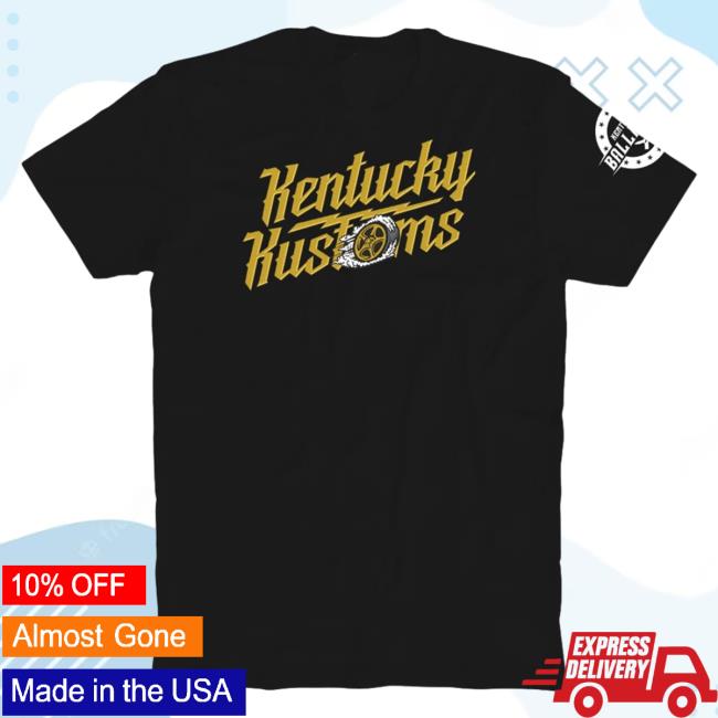 Official Kentucky Ballistics Merch Bunker Branding Kentucky Ballistics Kentucky Kustoms Shirts Black BunkerBranding KentuckyBallistics