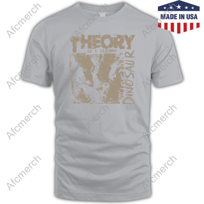 Dinosaur Taupe Single Theory Store Hooded Sweatshirt