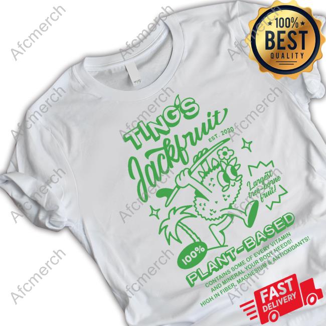 Official Ting's Chips Ting's Jackfruit Eco Friendly Plant-Based Sweatshirt