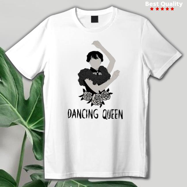 Official Dancing Queen Wednesday Addams Long Sleeve Tee