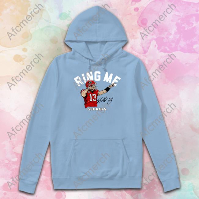 Official Georgia Football Stetson Bennett Iv Ring Me Hoodie Breakingt Merch Georgia Football Stetson Bennett Iv Ring Me Sweatshirts