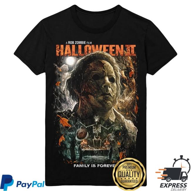 Official Gutter Garbs Rob Zombie Shop Rob Zombie's Halloween II: 15th Anniversary Hot Shirt