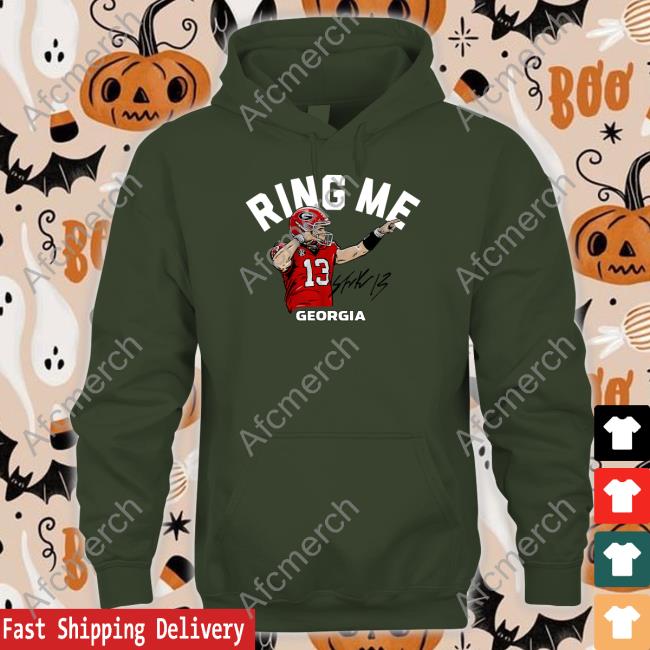 Official Georgia Football Stetson Bennett Iv Ring Me Hoodie Official Georgia Football Stetson Bennett Iv Ring Me Hoodie