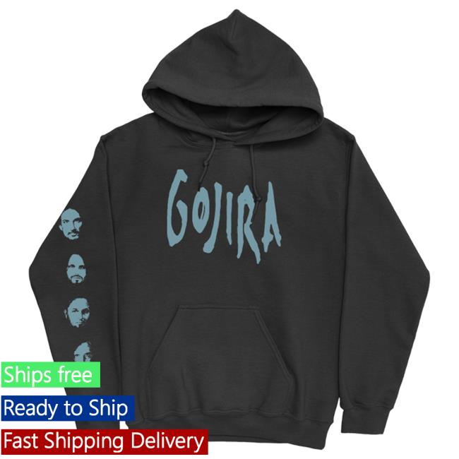 Gojira Merch Store Fortitude Faces Hoodie