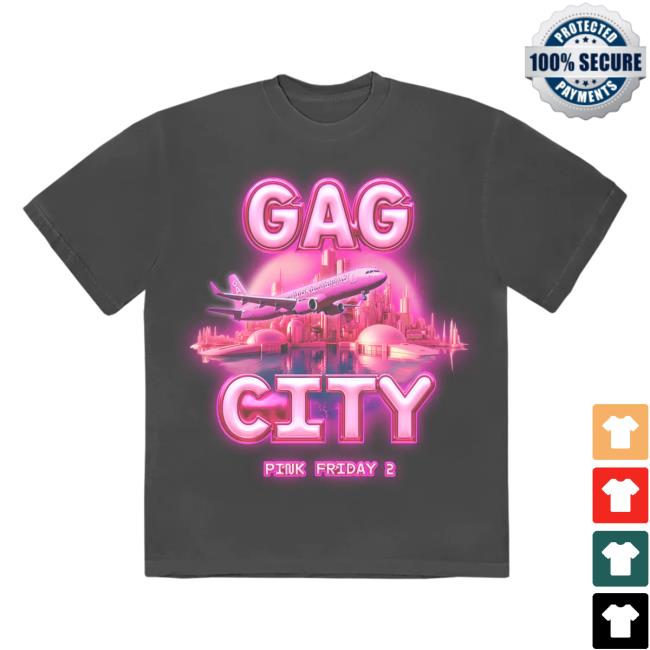 Official Nicki Minaj Merch Gag City Tee