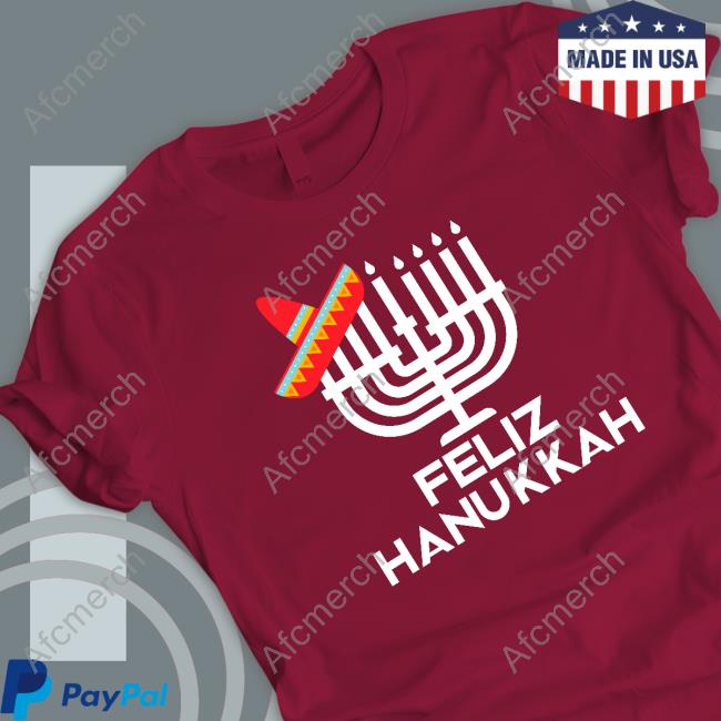 Feliz Hanukkah Long Sleeve Tee Feliz Hanukkah Hoodie Noah Fence