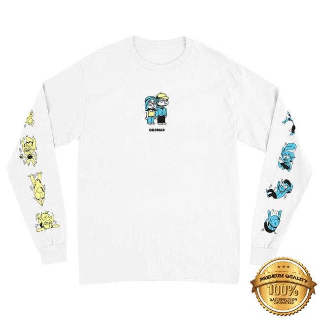 Official Tmg Studios Merch Split Personalities White Long Sleeve Tee