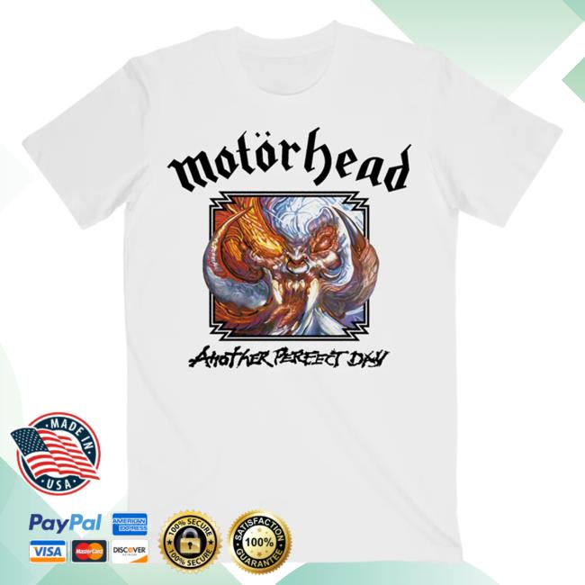 Motorhead Merch Another Perfect Day Album Cover Shirt