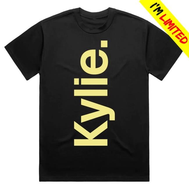 Official Kylie Minogue Merch Store Shop Kylie Minogue Kylie Logo T Shirt KylieMinogue