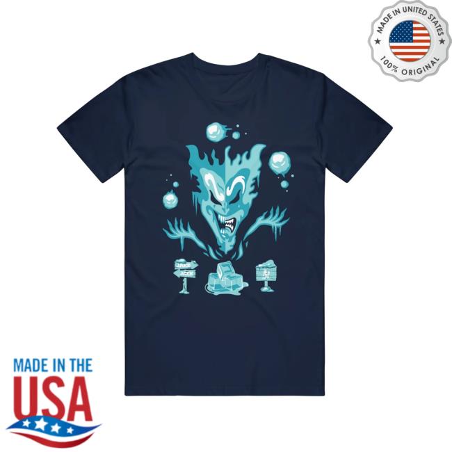 Official Insane Clown Posse Merch Insane Clown Posse The Amazing Jeckel Brothers Holiday Navy Tee