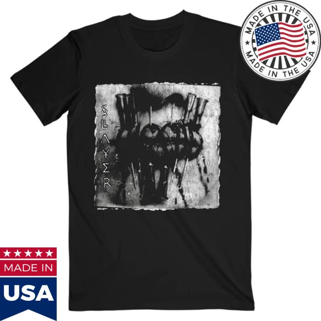 Official Slayer Clothing Store Shop Merch Needle Lips Tshirt