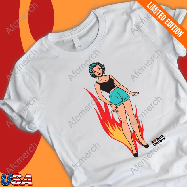 Official I Heart Hot Moms Pose Sweatshirt