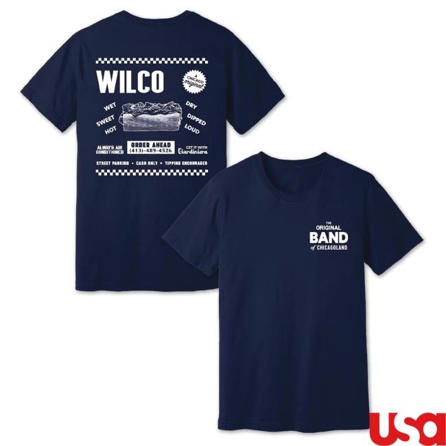 Wilco Store The Original Band of Chicagoland S/s Shirt