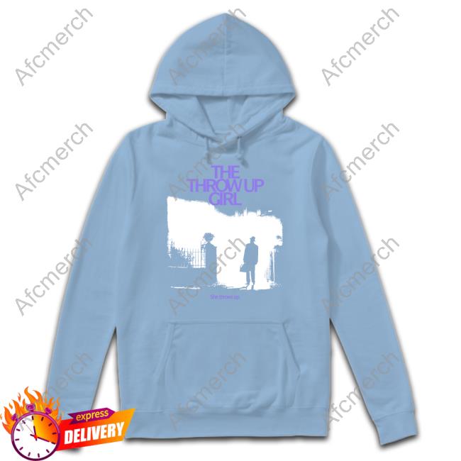 Alex Pardee The Throw Up Girl She Throws Up Tee Shirt