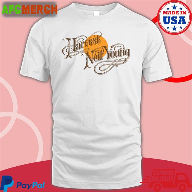 Jack Quaid Harvest Neil Young Tee Shirt
