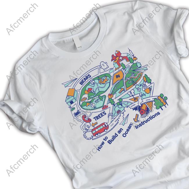 Official Bearsintrees Store Shop Merch Bears In Trees How to Build an Ocean: Instructions Album Art New Shirt