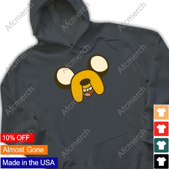 Adventure Time Jake Head Shirt Official Adventure Time Merch Adventure Time Jake Head T Shirt