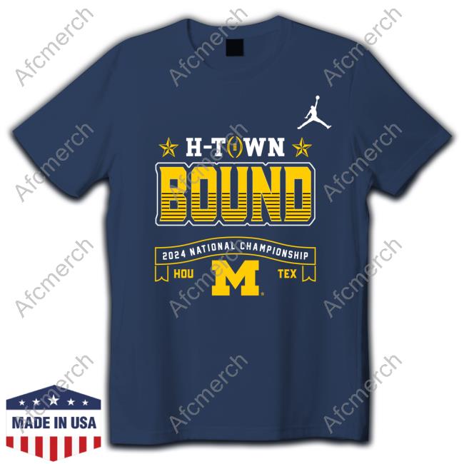 Michigan Wolverines College Football Playoff 2024 National Championship Game Long Sleeve