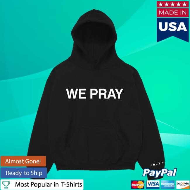 We Pray Hoody Coldplay Moon Music